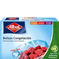 Bolsa congelación 3 tamaños 45 unidades