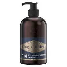 Gillette King C. Gel Para Barba y Rostro