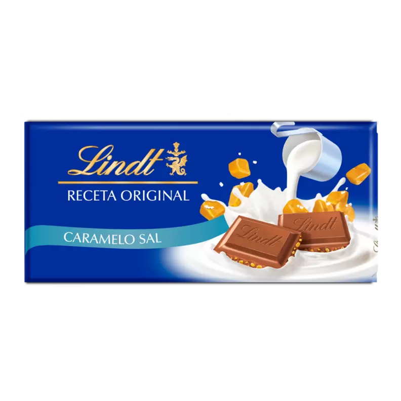 Lindt Receta Original Caramelo Sal 100g