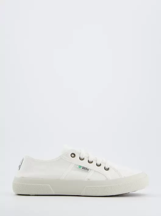 Proveedor: Natural World Zapatillas blancas ecológicas Natural World Old Blossom
