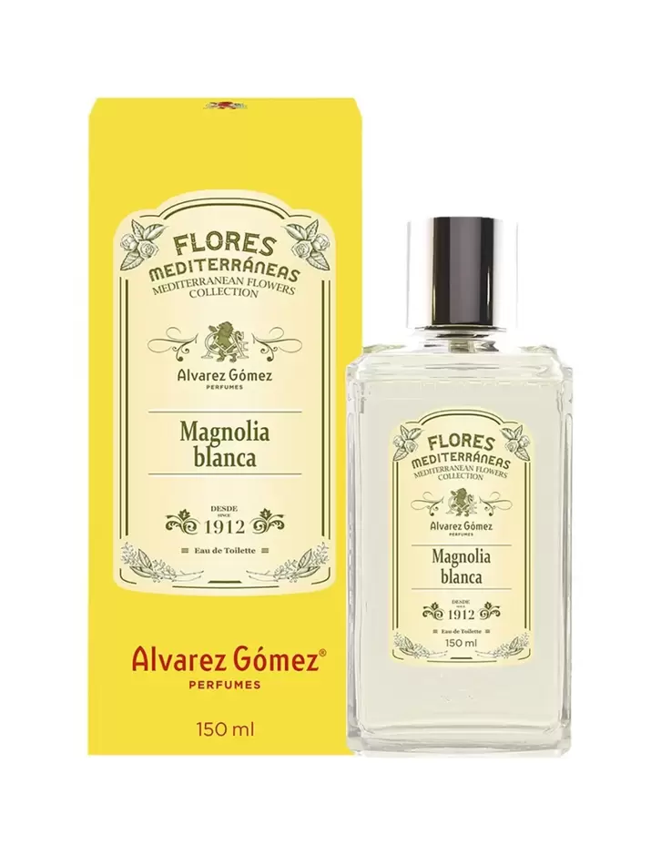 Álvarez Gómez Flores Mediterráneas Magnolia Blanca Eau de Toilette