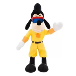 Peluche pequeño Max como Powerline, Goofy e Hijo, 30.º aniversario (30,5 cm)