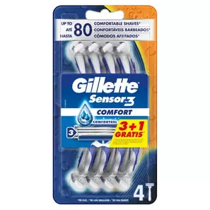 Sensor3 Comfort Maquinillas 4 Uds