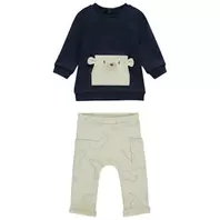 Conjunto de 2 piezas con estampado de ositos y focas para bebé niño