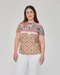 CAMISETA ESTAMPADO MIX MANDALASCRUDO