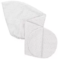 Funda cojín de lactancia 190 cm estampado estrellas rosas