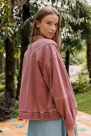 CAZADORA SARGA LAVADA