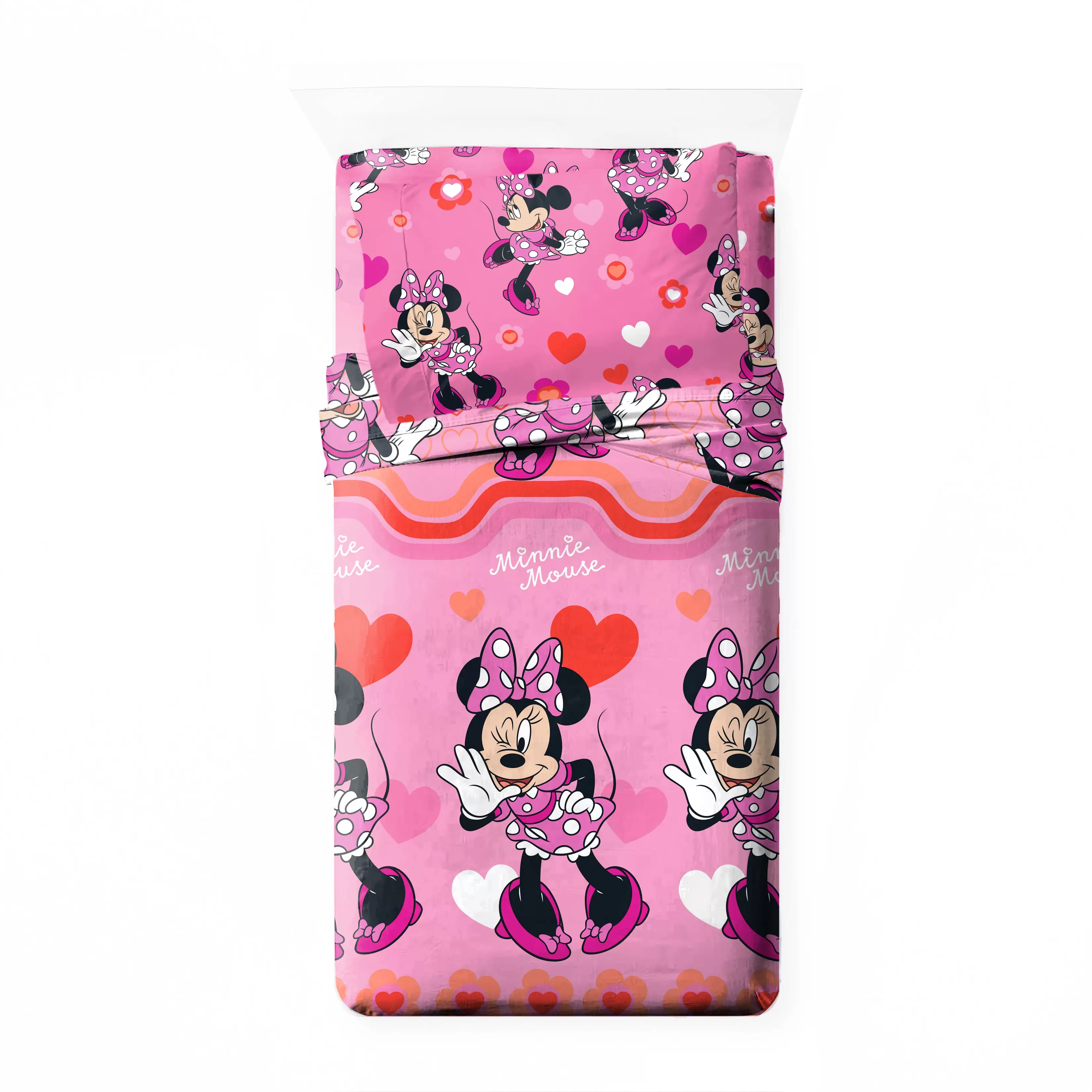 Juego de sábanas minnie mouse 3p