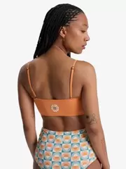 Melly ‑ Top de bikini de cobertura media para Mujer