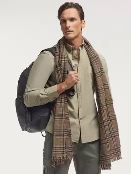 CAMISA OXFORD DYE POCKET VERDE