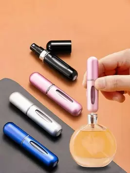 10 piezas, botellas recargables de perfume de 5ml, regalo del Día de San Valentín, botella de perfume recargable para viajes, botella de perfume miniatura, botella de perfume recargable con pulveri...