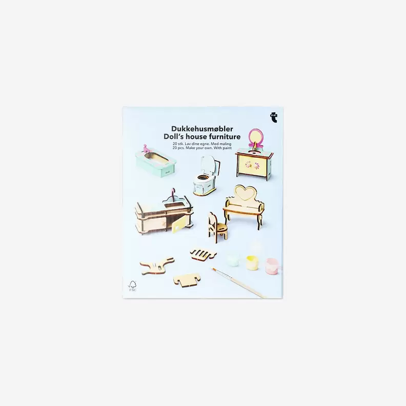Muebles DIY para casa de muñecas
