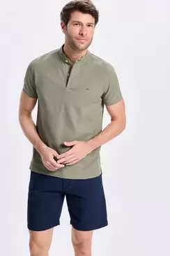 Polo Mao Oxford