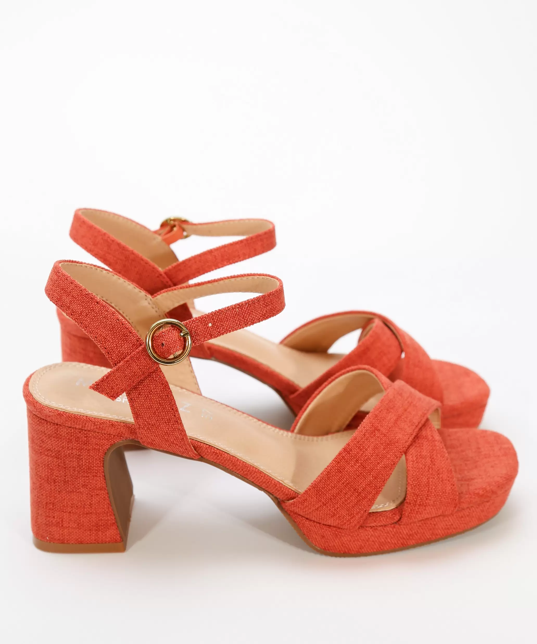 Sandalias plataformas cruceta
