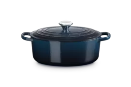 Cocotte oval de hierro fundido