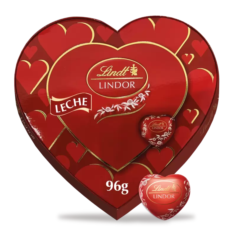 Caja Corazón LINDOR 96g