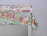 MANTEL LUALU 104 MAGENTA 150X150 ANTIMANCHAS RESINADO