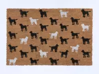 FELPUDO COCO PERRITOS 40X60