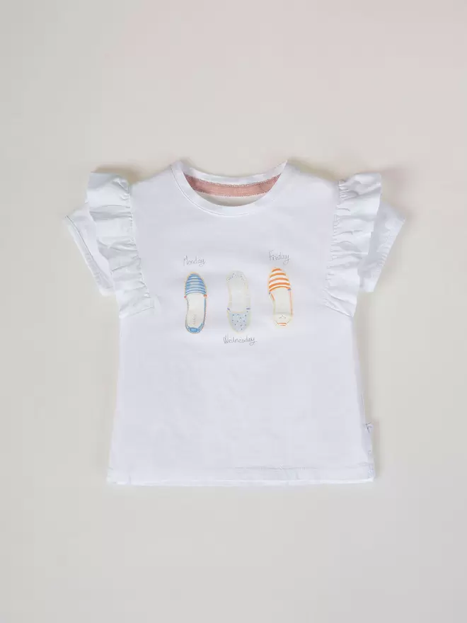 CAMISETA ALPARGATAS BLANCO ROTO