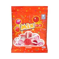 Caramelos con palo Mix Hacendado sabor cereza y fresa