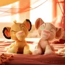 Set peluches pequeños Simba y Nala, 30.º aniversario, El Rey León