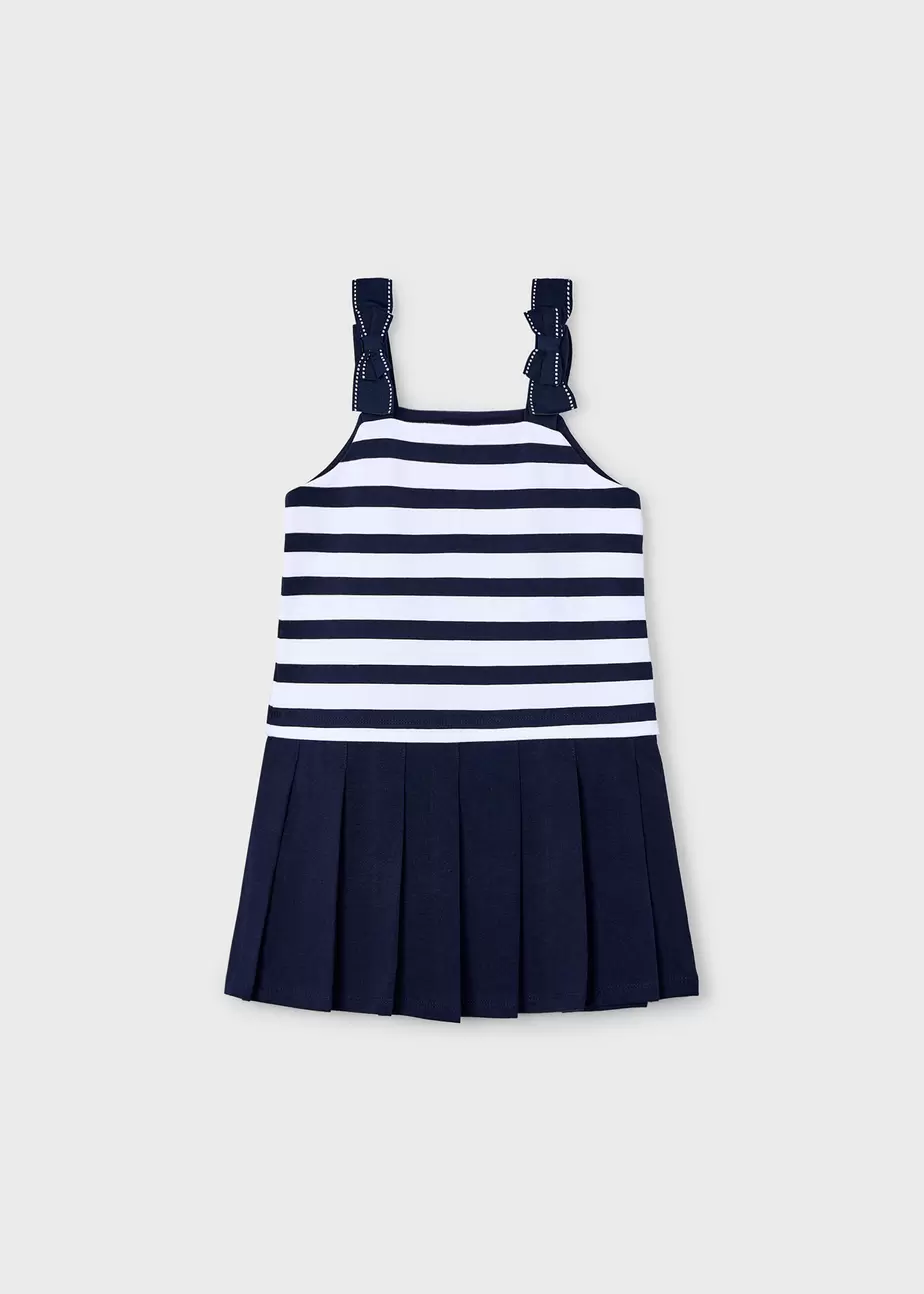 Vestido tablas niña
