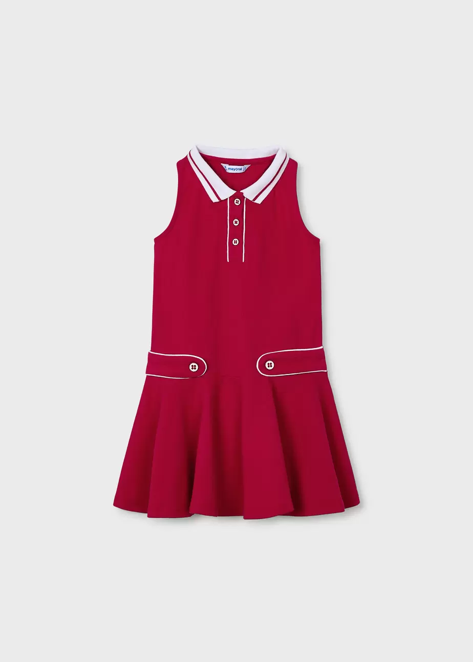 Vestido polo niña