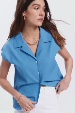 Blusa escote resort