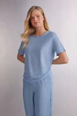 Camiseta de Manga Corta de Lino The Pure Linen