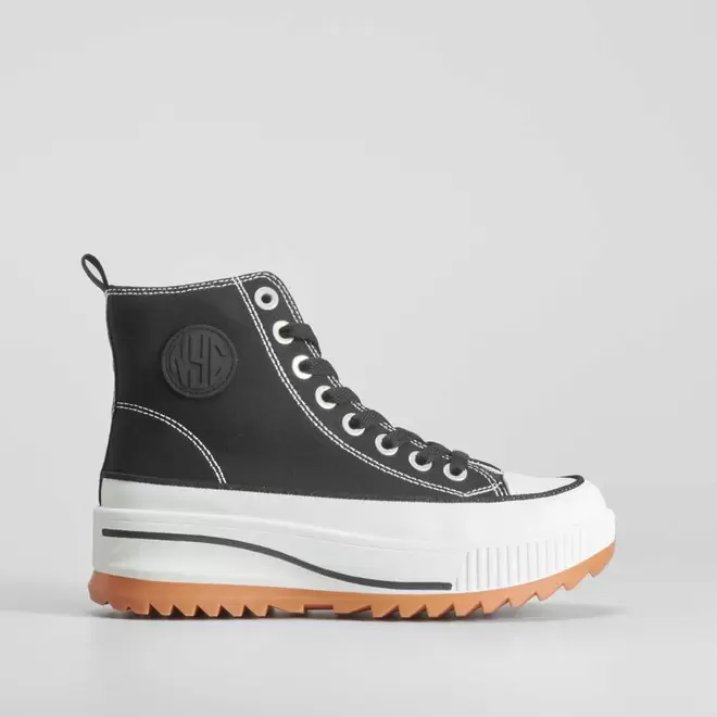 Zapatilla alta plataforma dentada NYC
