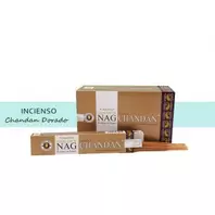 Incienso Vj Golden Nag Chandan Dorado