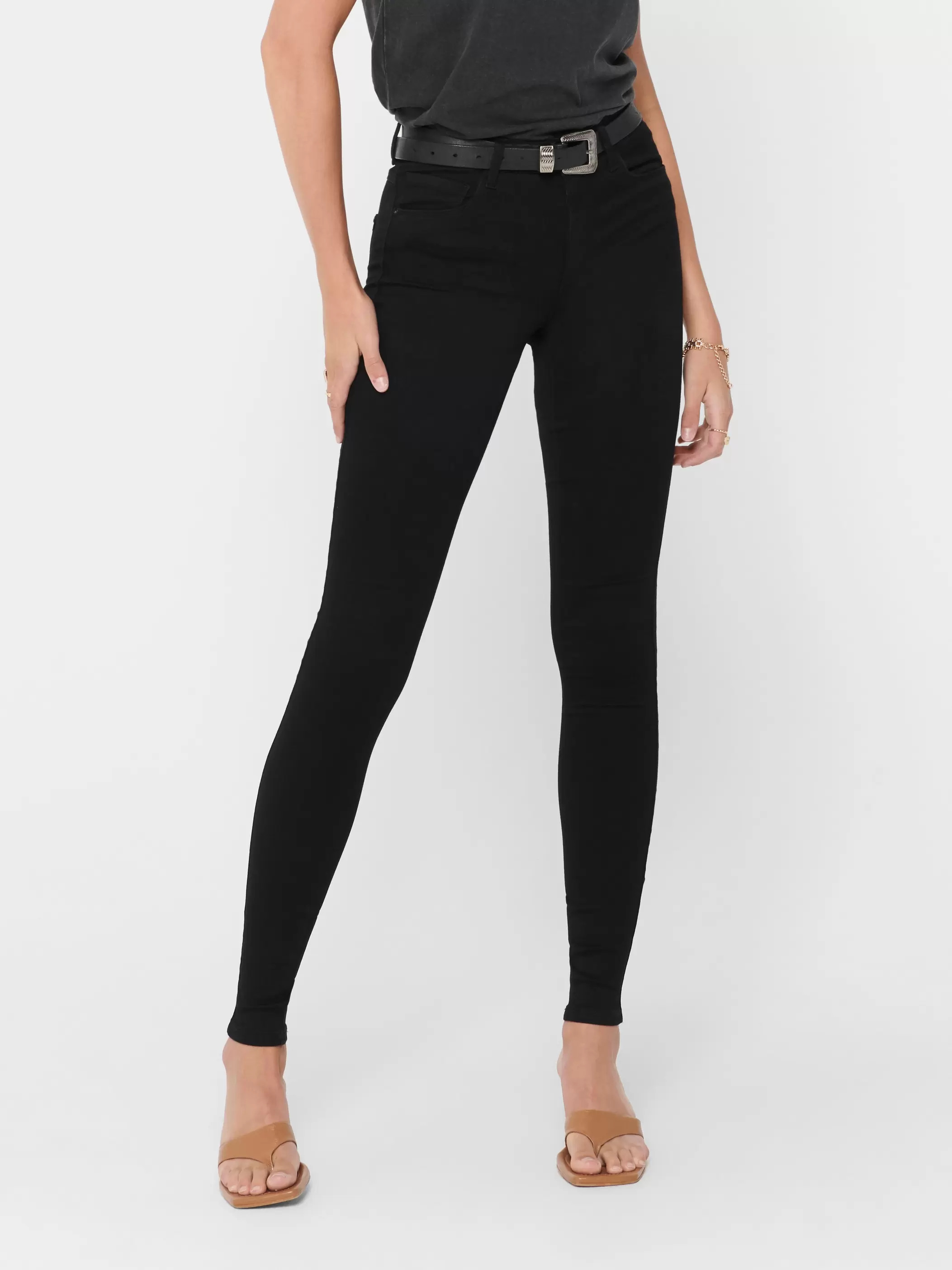 ONLROYAL Cintura media Corte skinny Vaqueros