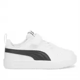 Zapatillas deporte puma rickie ac con logo en negro infantiles