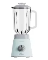 Solac ProMixter 1000 1,5 L Batidora de vaso 1000 W Gris, Color menta, Transparente