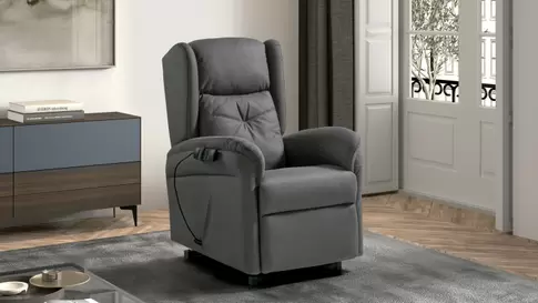 Sillón Relax Power Lift Tela Jaén