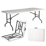 Mesa plegable plastica 240 x 76 x 74 cm