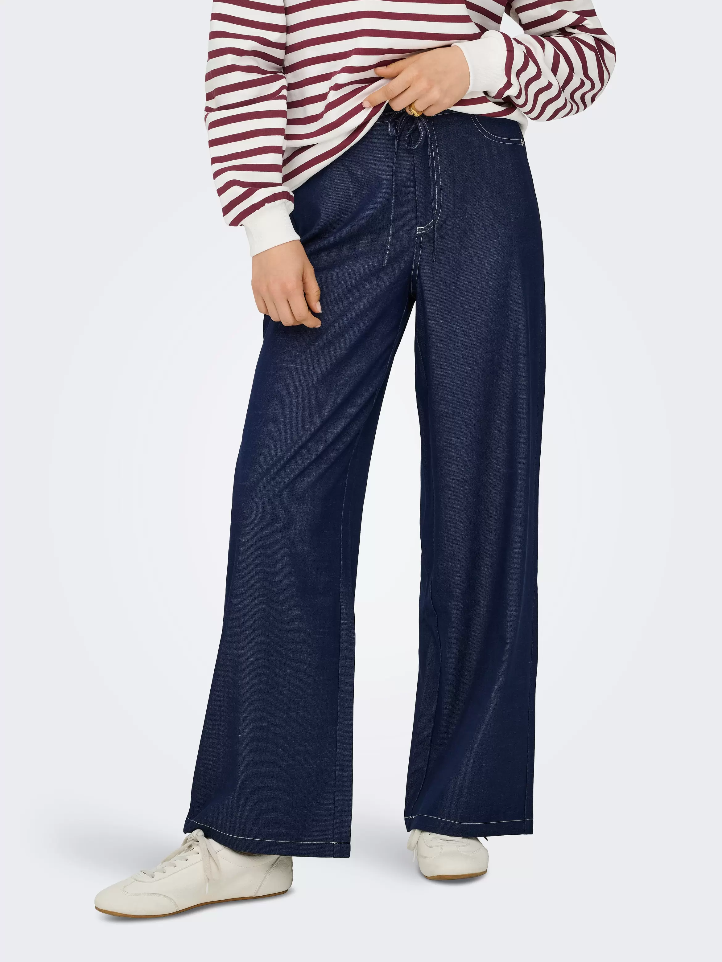 ONLJINA Corte wide leg Pantalones de pernera ancha