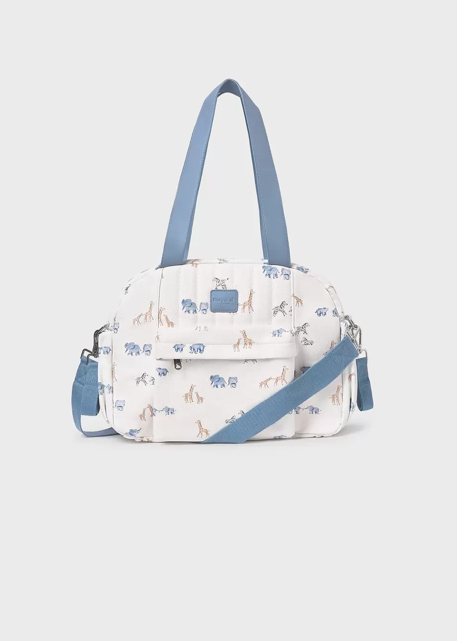 Bolso mediano maternidad estampado bebé