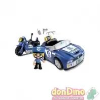 Vehiculos de policia pinypon action