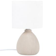 Briac Anduze - Lampe en céramique gris chiné et abat-jour en polyester recyclé blanc