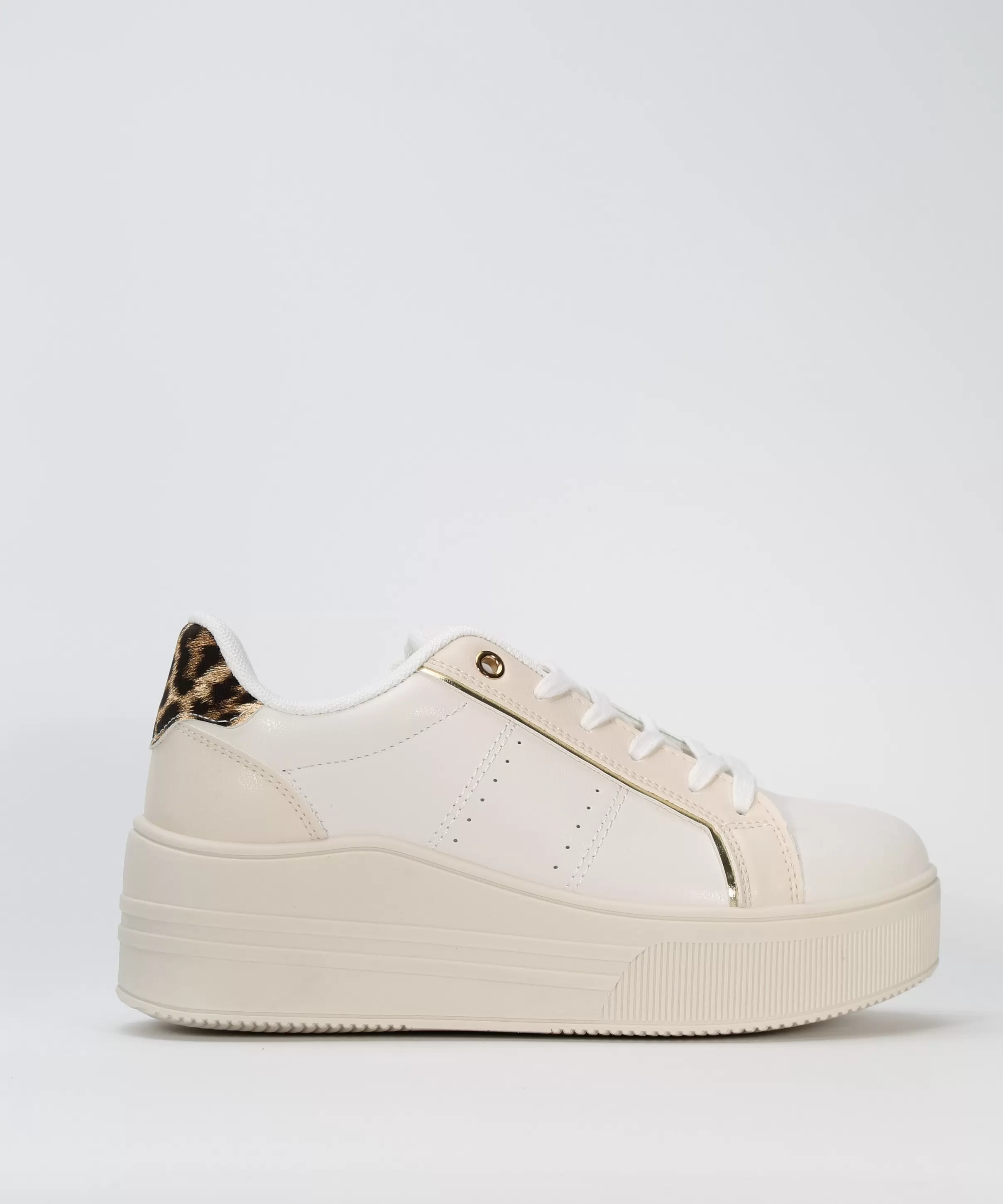 Zapatilla talonera estampada