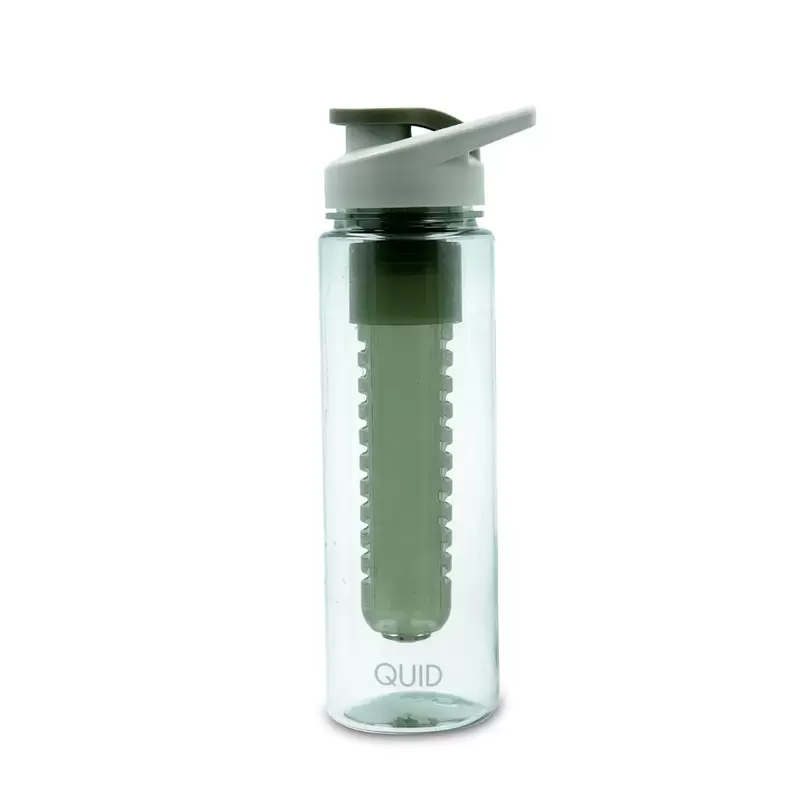 Botella infusionadora 70 cl plástico verde Quidate Quid