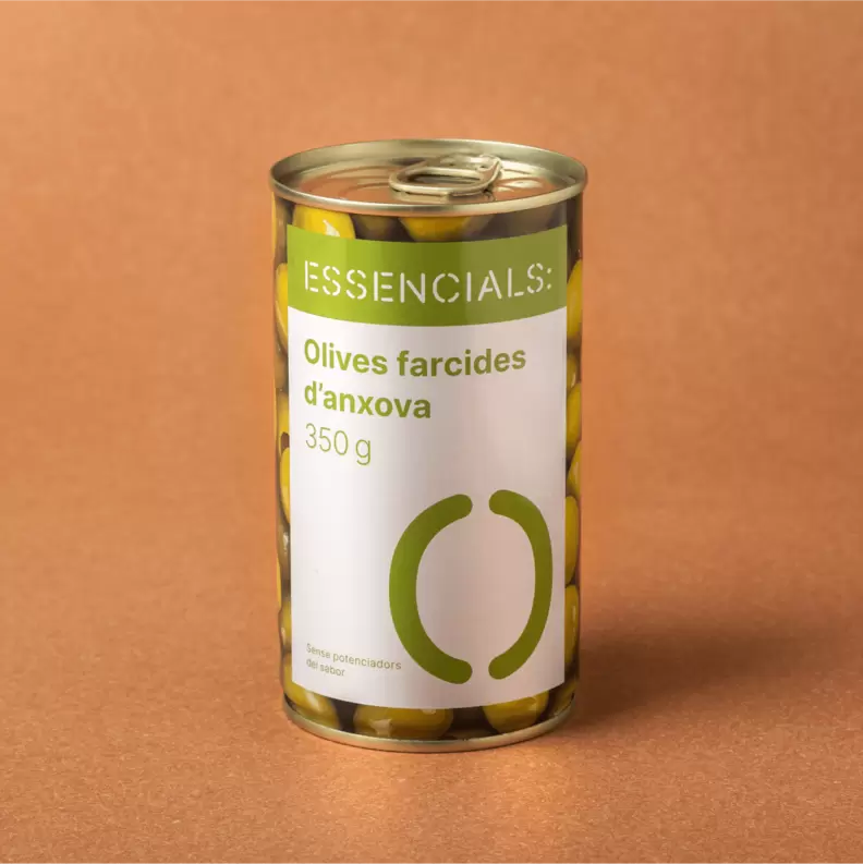 Oliva farcida d'anxova Essencials 150g
