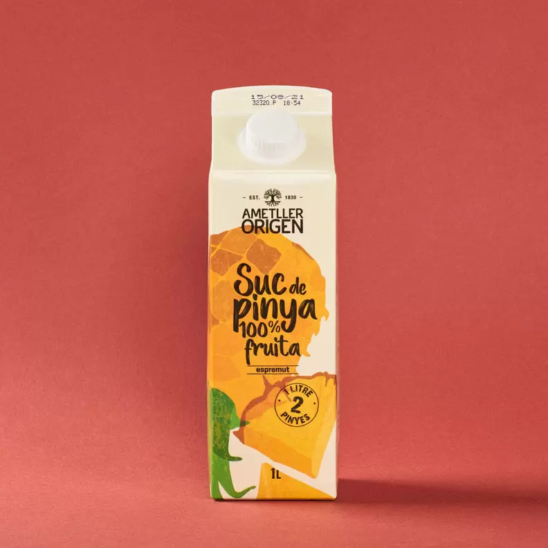 Suc pinya 100% espremut Ametller Origen 1l
