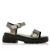 Sandalias de mujer mustang zuri gris 51843 60271