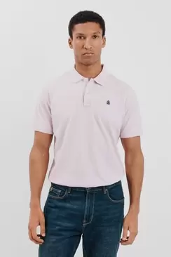 Basic piqué polo shirt