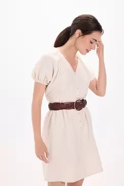 Vestido corto vuelo