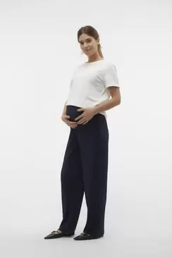 Pantalones maternity corte regular