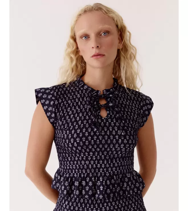 CROP TOP FRUNCIDO