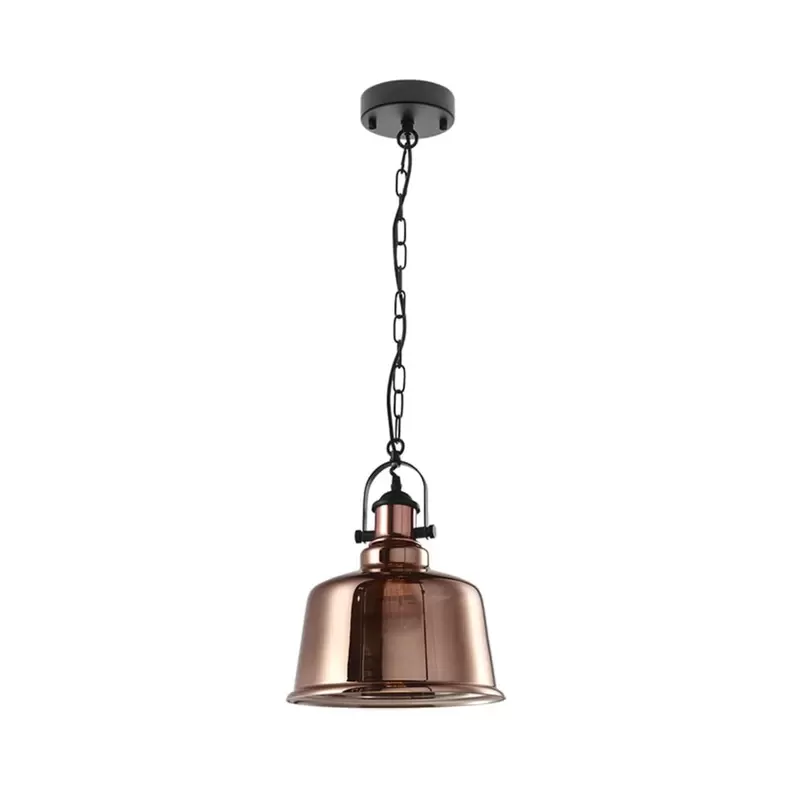 Lámpara de techo Lila Lumit 40W altura regulable cobre Ø30 cm